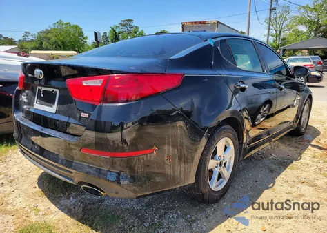 2014 Kia Optima Lx из США, поврежденный, VIN 5XXGM4A75EG325674